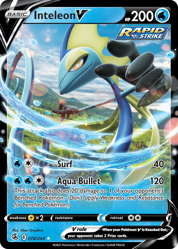Inteleon V 78/264 Fusion Strike