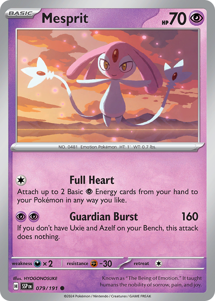 Mesprit 79/191 Surging Sparks