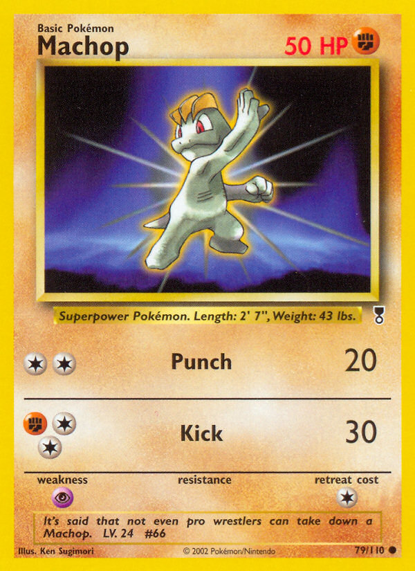 Machop 79/110 Legendary Collection