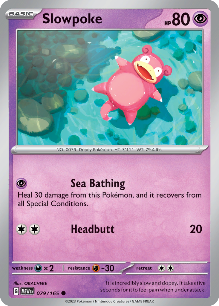 Slowpoke 79/165 151