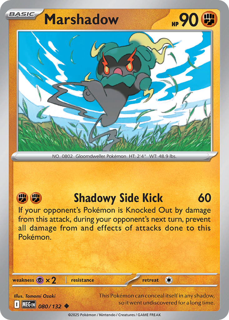 Marshadow 80/132 Mega Evolution