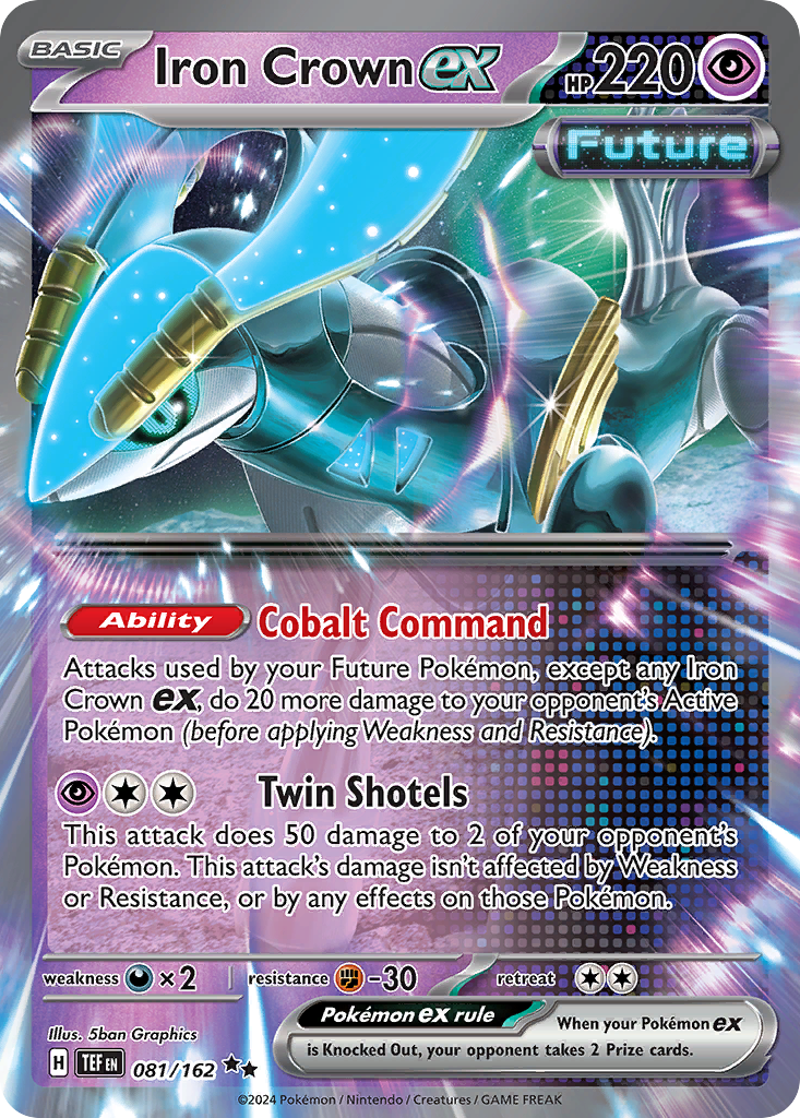 Iron Crown ex 81/162 Temporal Forces