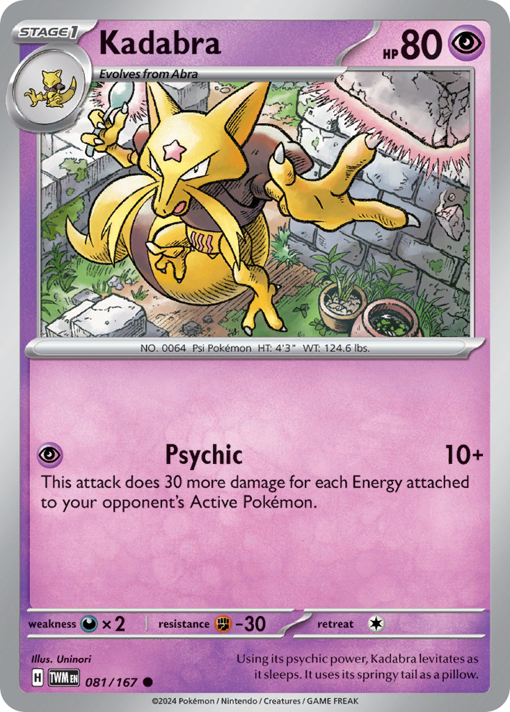 Kadabra 81/167 Twilight Masquerade