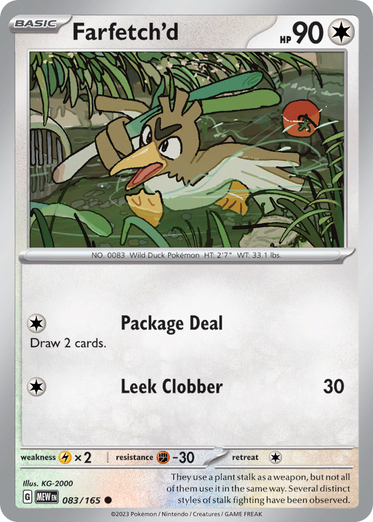 Farfetch'd 83/165 151