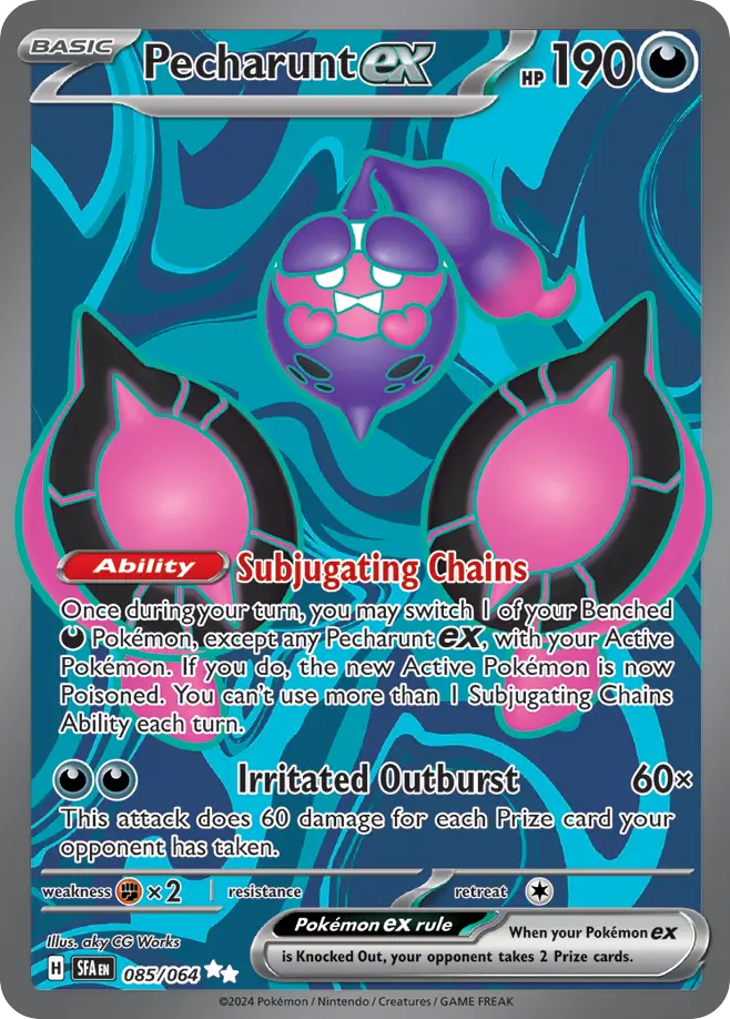 Pecharunt ex 85/64 Shrouded Fable
