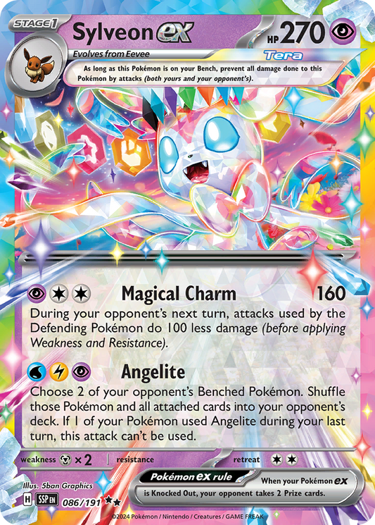 Sylveon ex 86/191 Surging Sparks