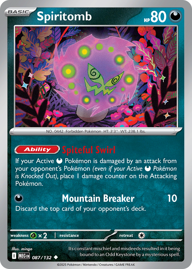 Spiritomb 87/132 Mega Evolution