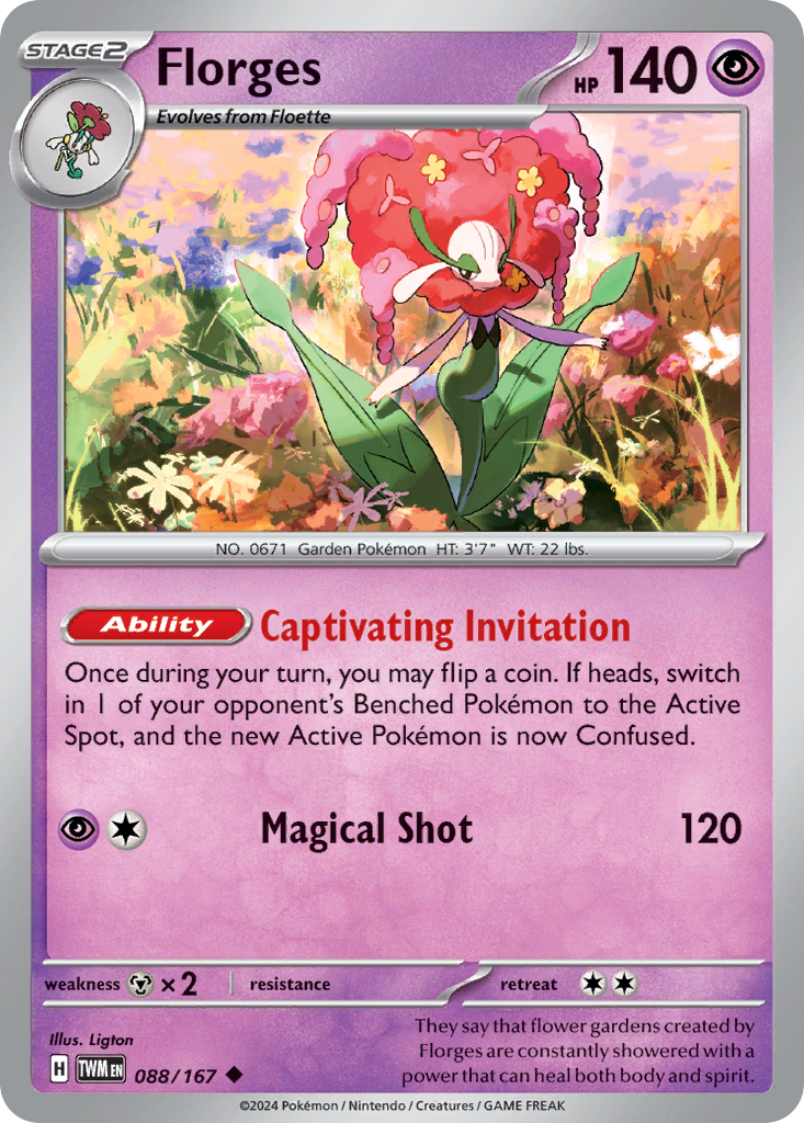 Florges 88/167 Twilight Masquerade