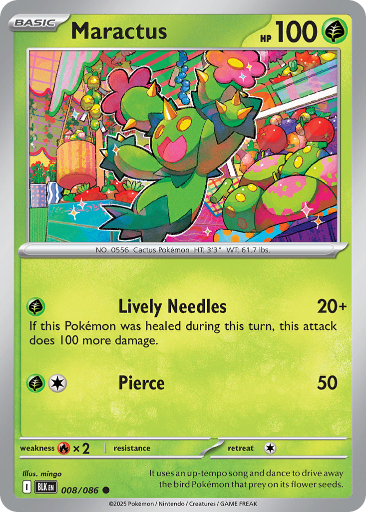 Maractus 8/86 Black Bolt