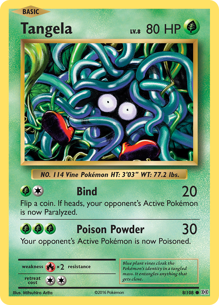 Tangela 8/108 Evolutions