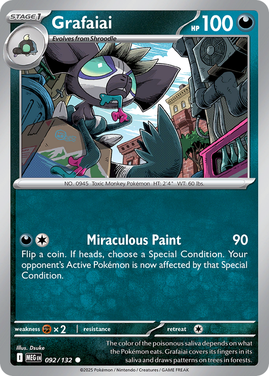Grafaiai 92/132 Mega Evolution
