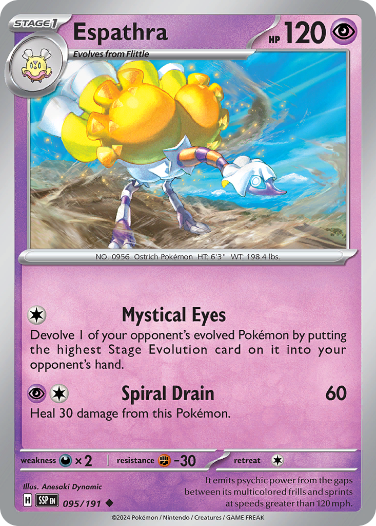 Espathra 95/191 Surging Sparks