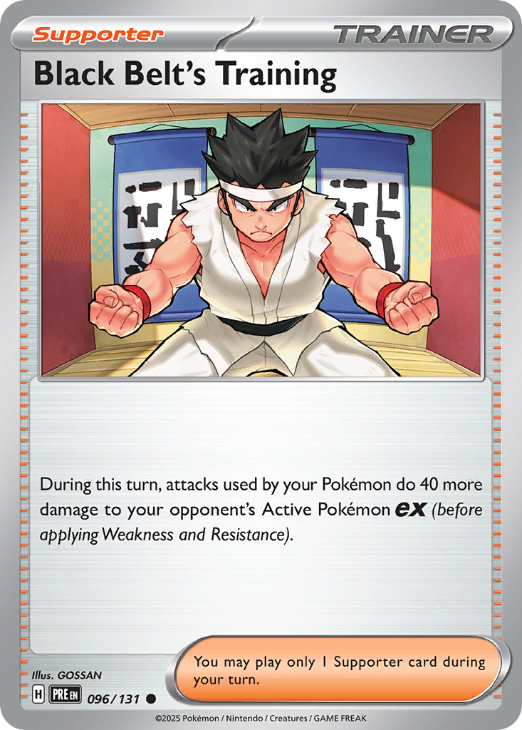 Black Belt's Training 96/131 Prismatic Evolutions