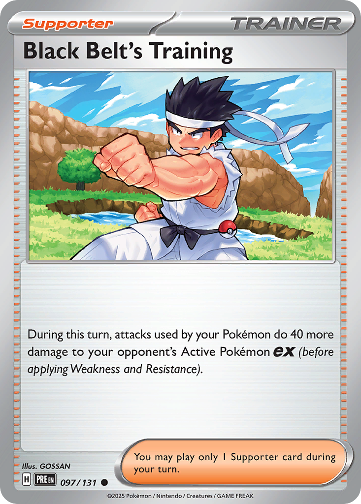Black Belt's Training 97/131 Prismatic Evolutions