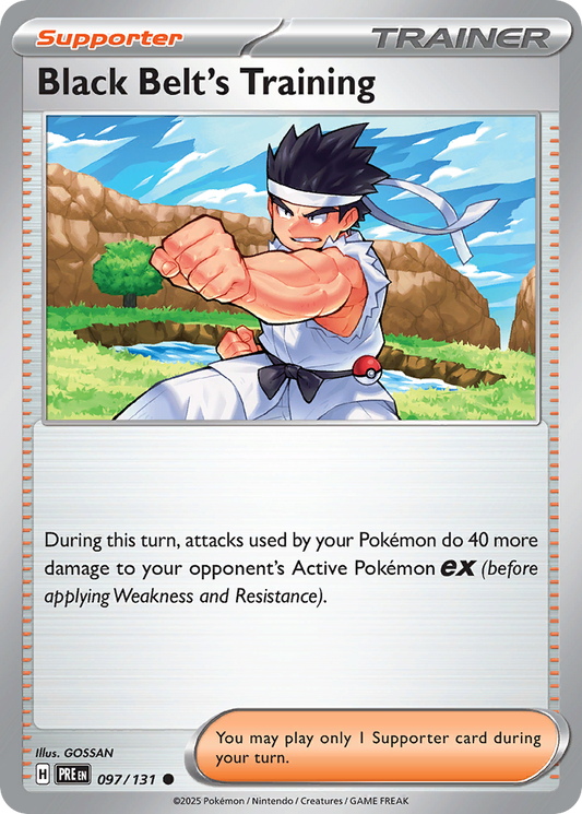 Black Belt's Training 97/131 Prismatic Evolutions