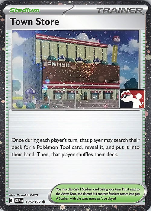 Town Store 196/197 Obsidian Flames