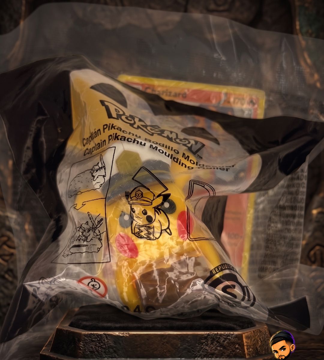 Figura Pokémon Pikachu Moulding Roller - Promo McDonald’s