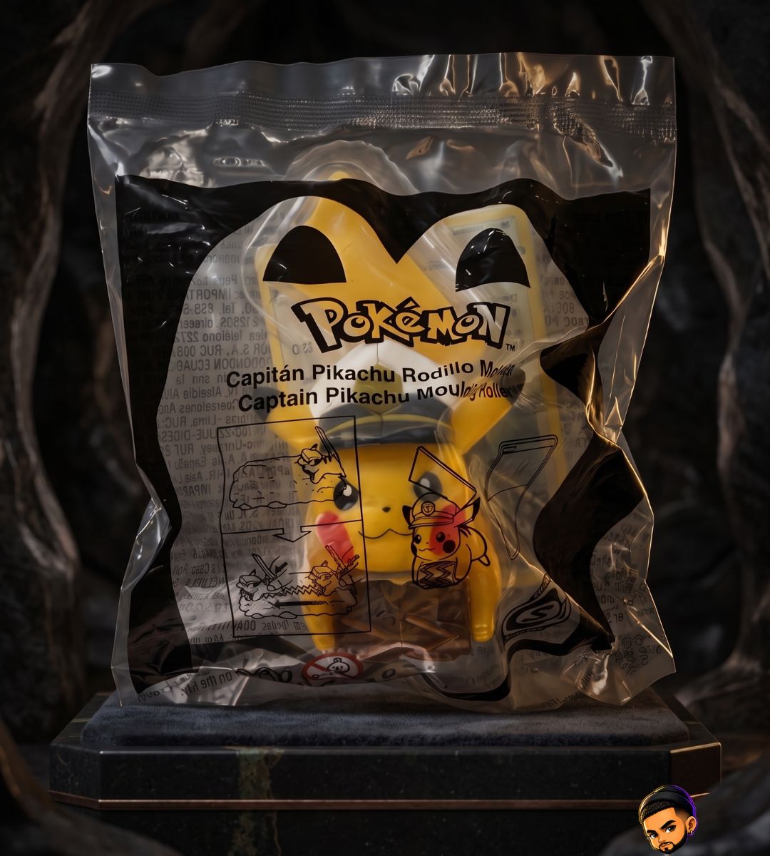 Figura Pokémon Pikachu Moulding Roller - Promo McDonald’s
