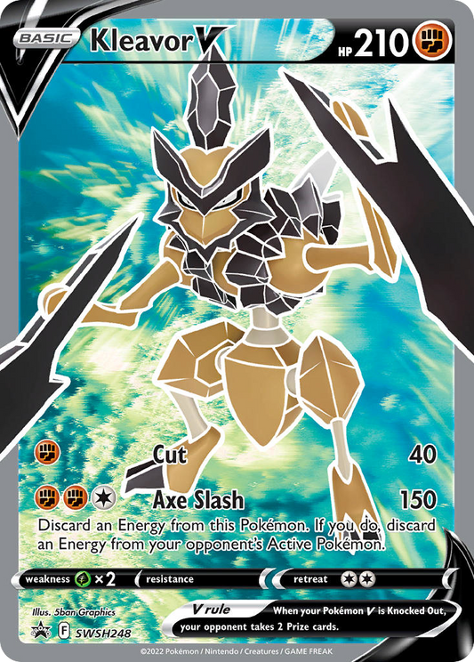 Kleavor V SWSH248/307 SWSH Black Star Promos