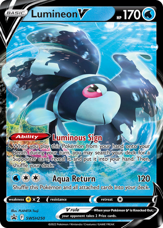 Lumineon V SWSH250/307 SWSH Black Star Promos