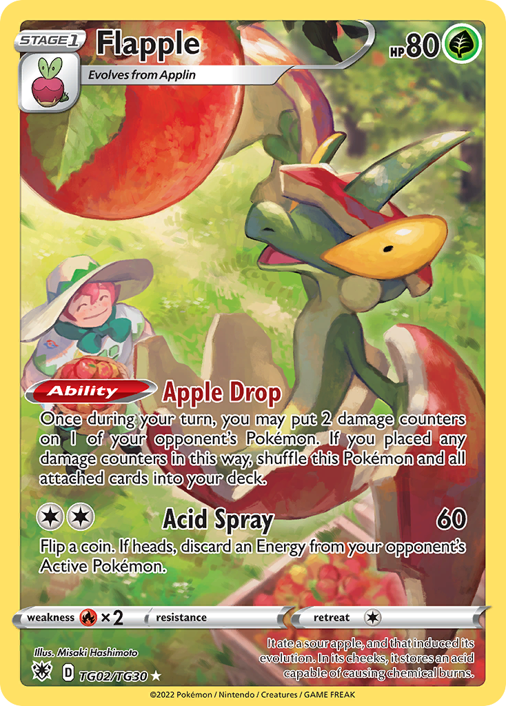 Flapple TG02/30 Astral Radiance Trainer Gallery