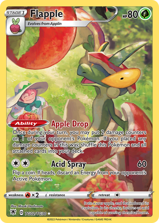 Flapple TG02/30 Astral Radiance Trainer Gallery