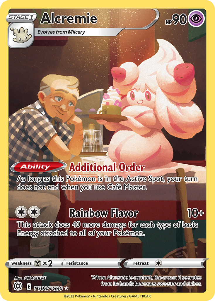 Alcremie TG08/30 Brilliant Stars Trainer Gallery