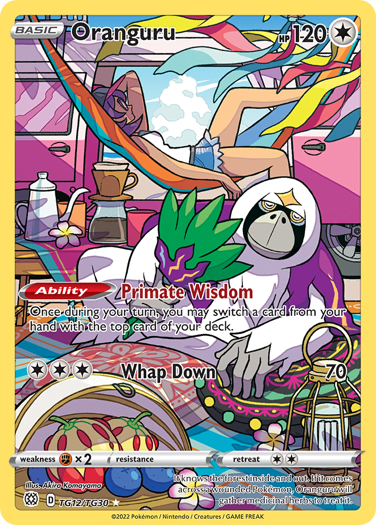 Oranguru TG12/30 Brilliant Stars Trainer Gallery