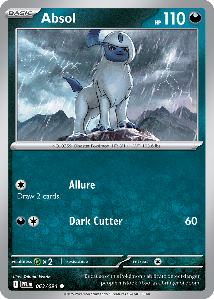 Absol 63/94 Phantasmal Flames