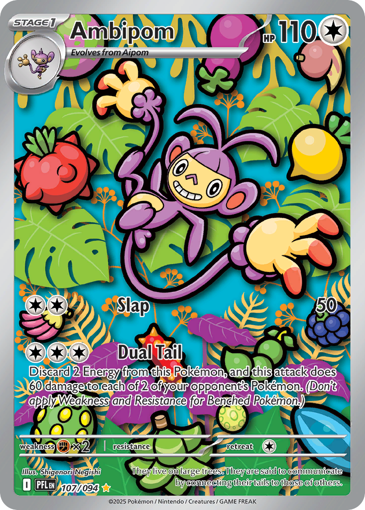 Ambipom 107/94 Phantasmal Flames