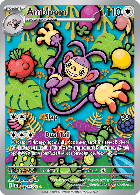 Ambipom 107/94 Phantasmal Flames