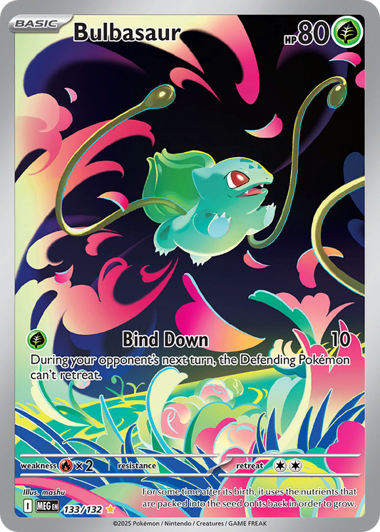 Bulbasaur 133/132 Mega Evolution