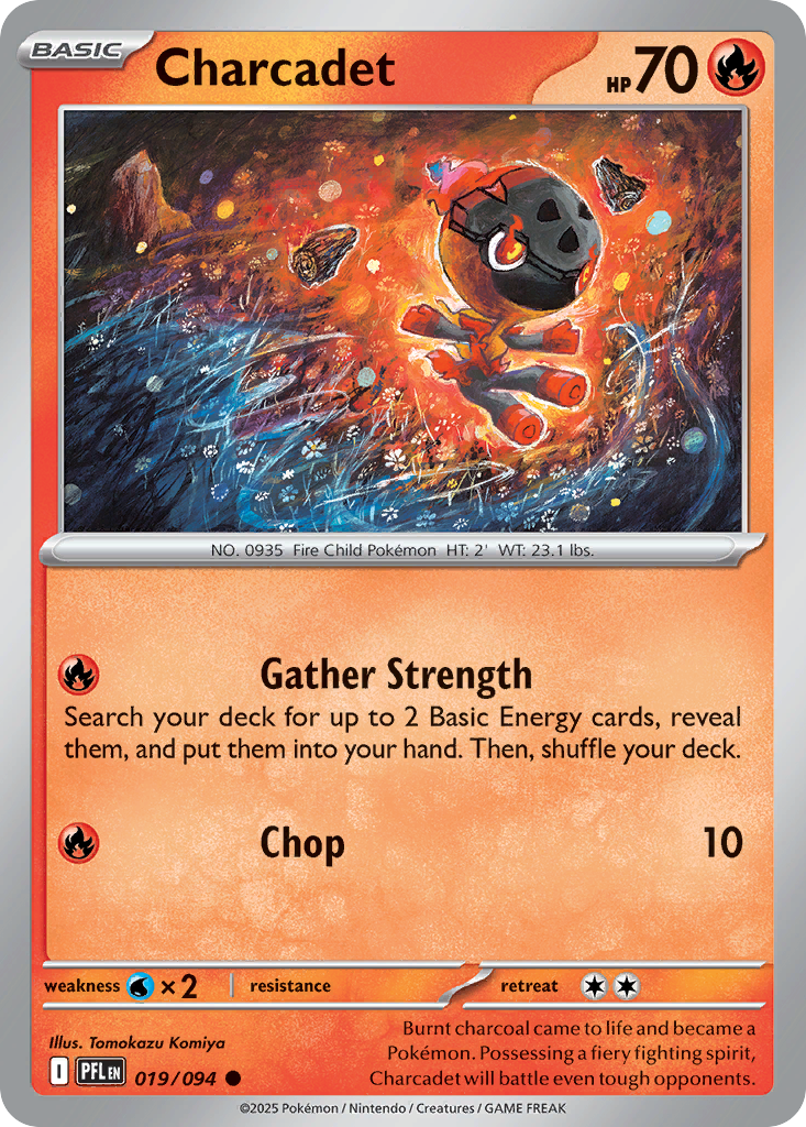 Charcadet 19/94 Phantasmal Flames