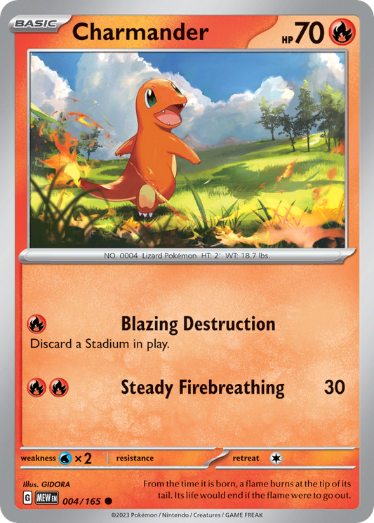 Charmander 4/165 151