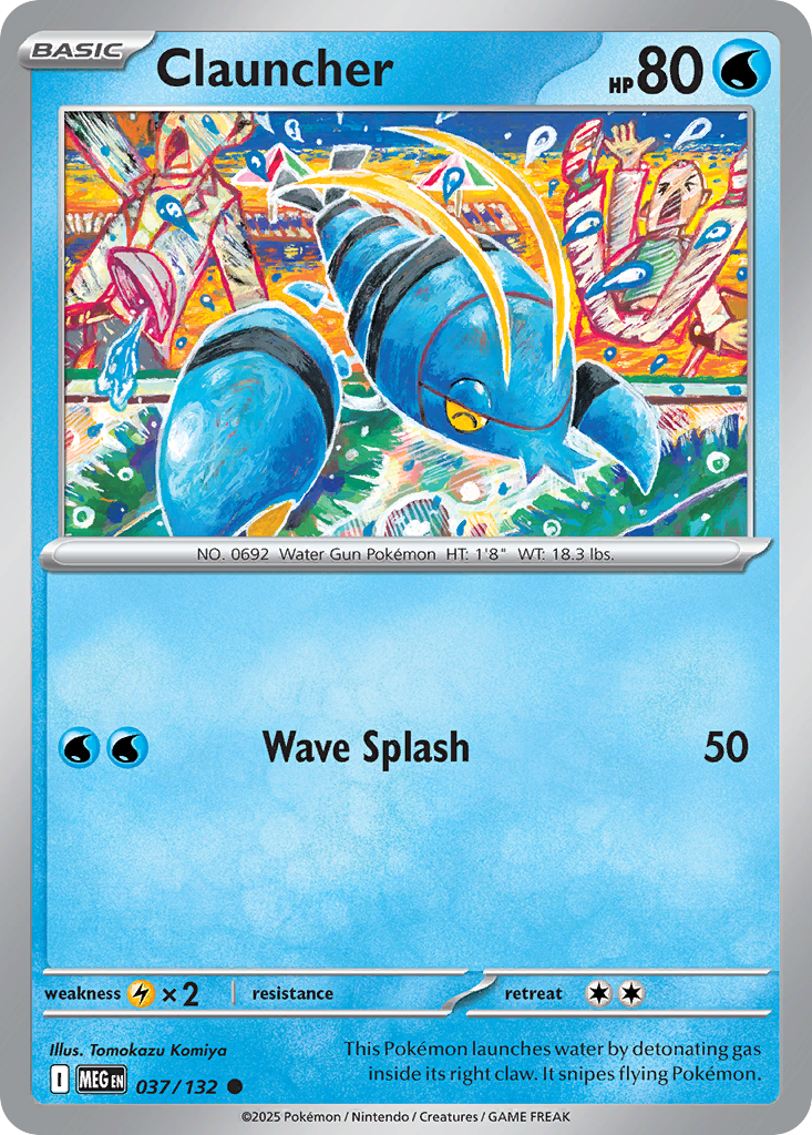 Clauncher 37/132 Mega Evolution