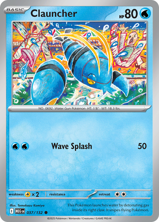 Clauncher 37/132 Mega Evolution