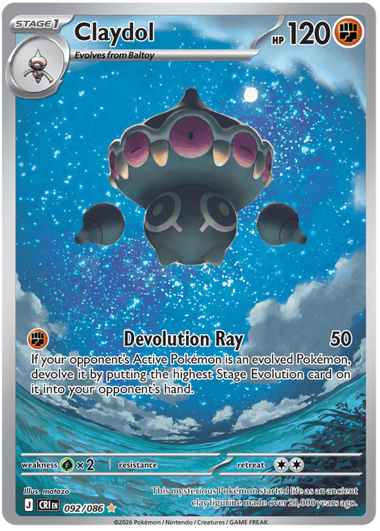Claydol 92/86 Chaos Rising