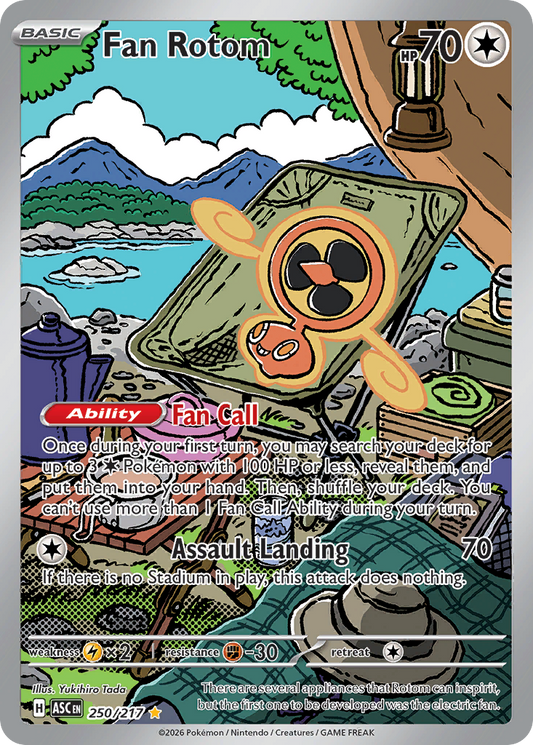 Fan Rotom 250/217 Ascended Heroes