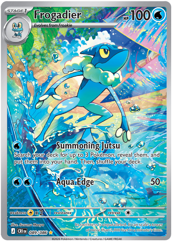 Frogadier 89/86 Chaos Rising