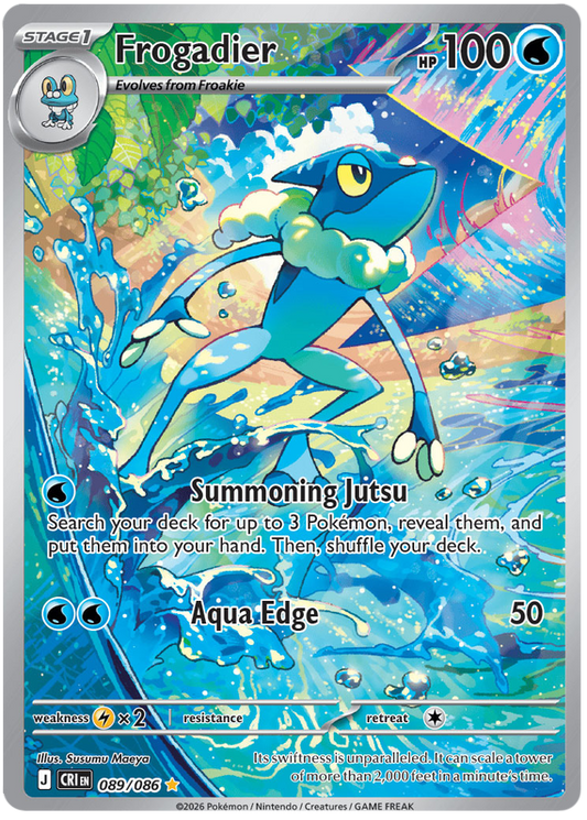 Frogadier 89/86 Chaos Rising