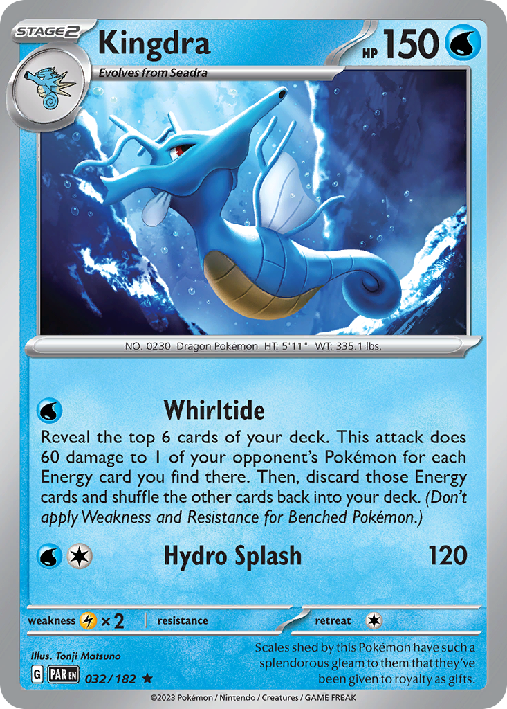 Kingdra 32/182 Paradox Rift