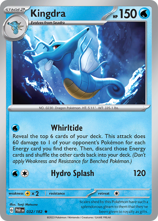 Kingdra 32/182 Paradox Rift