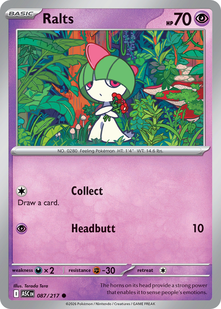 Ralts 87/217 Ascended Heroes