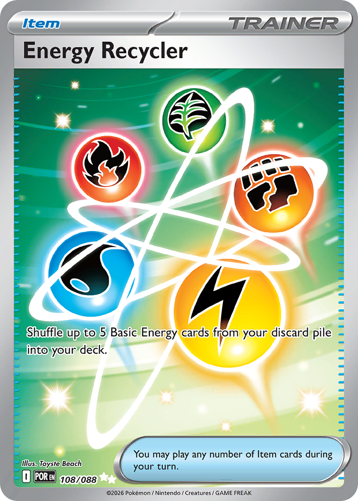 Energy Recycler 108/88 Perfect Order