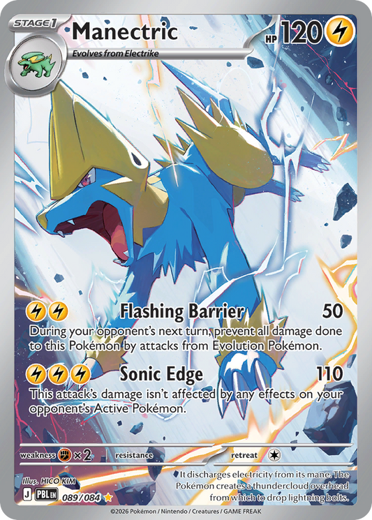 Manectric 89/84 Pitch Black