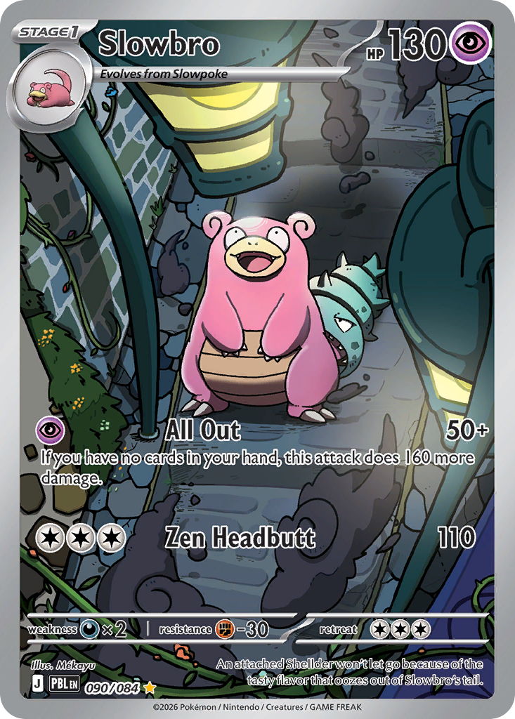 Slowbro 90/84 Pitch Black