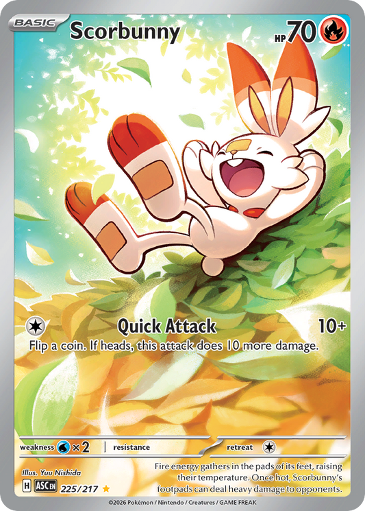 Scorbunny 225/217 Ascended Heroes