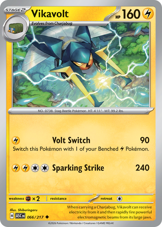 Vikavolt 66/217 Ascended Heroes