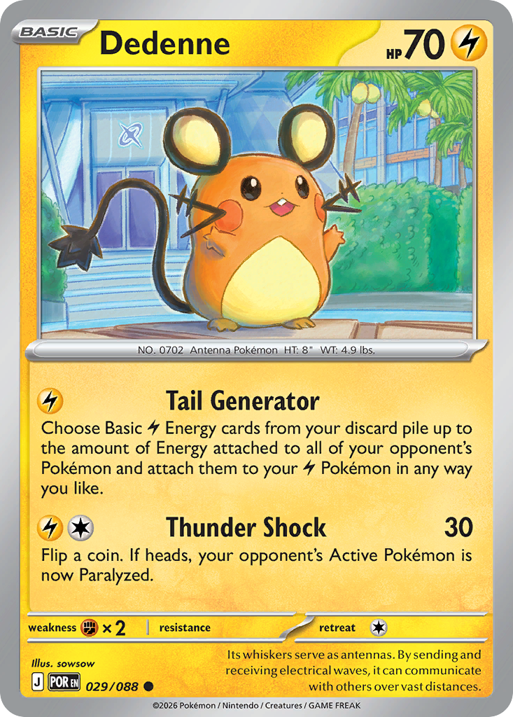 Dedenne 29/88 Perfect Order