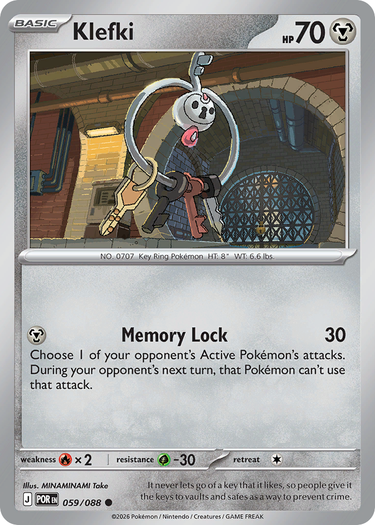 Klefki 59/88 Perfect Order